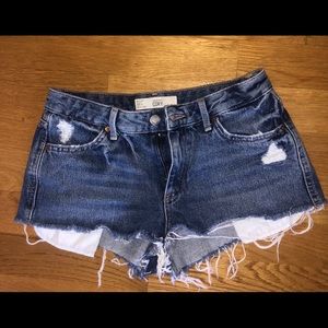 Cory Topshop denim shorts
